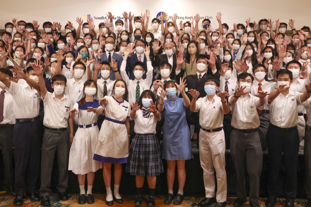 The Student of the Year Awards ceremony was held at the Kowloon Shangri-la hotel on Saturday. Photo: Dickson Lee