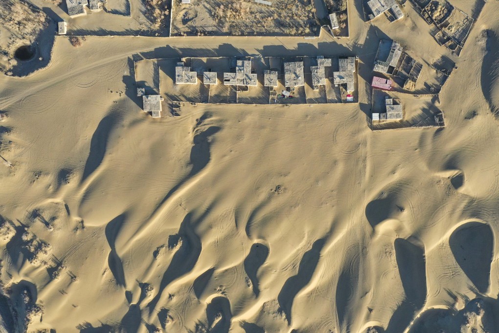 Vast areas of Xinjiang are desert. Photo: Xinhua