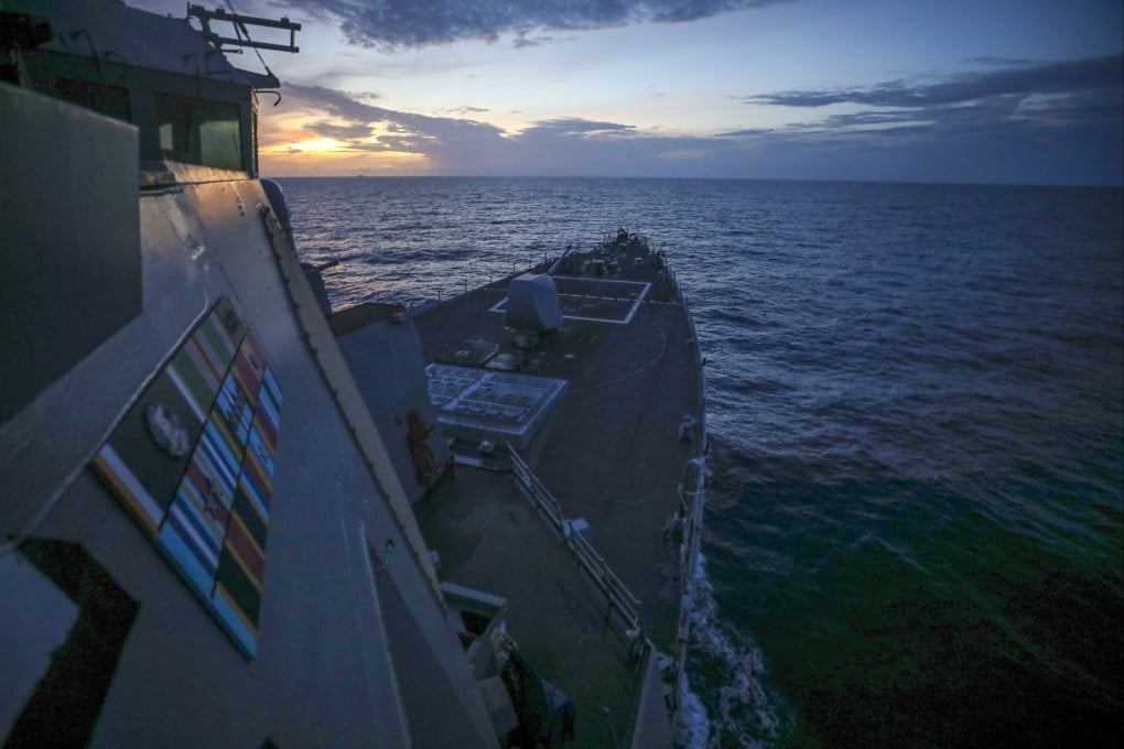 The USS Benfold in the Philippine Sea on July 16. Photo: US Navy
