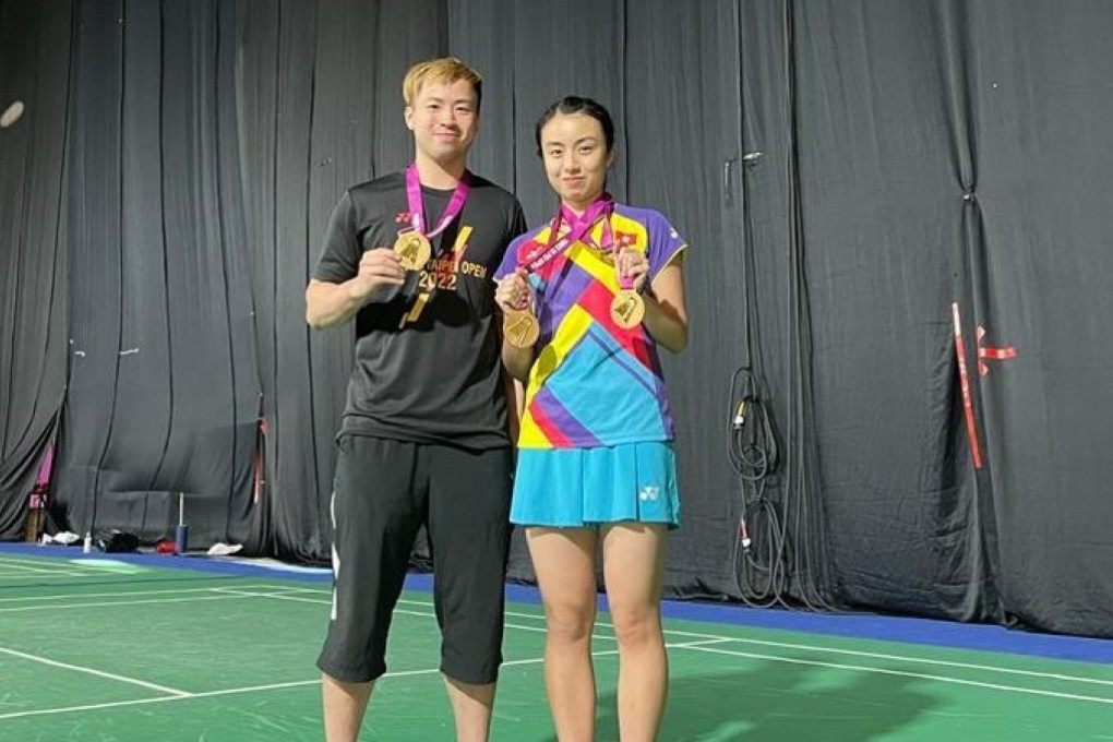 Reginald Lee and Yoyo Ng’s with their gold medals. Photo: Handout