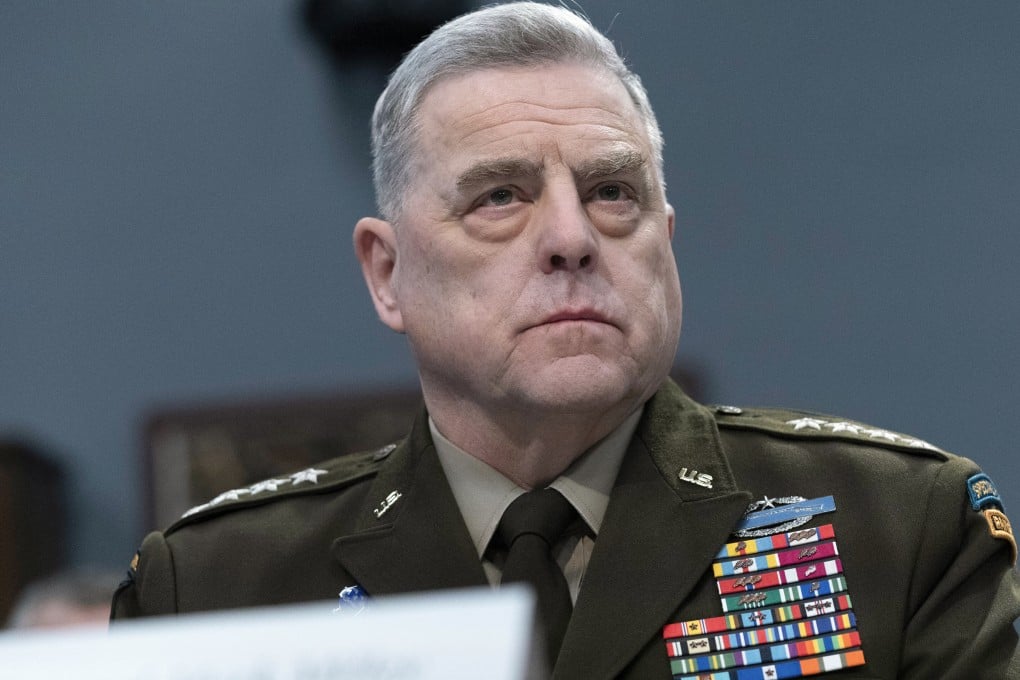 Chairman of the Joint Chiefs of Staff Gen. Mark Milley says the Chinese military has become significantly more aggressive and dangerous over the past five years. Photo: AP/File