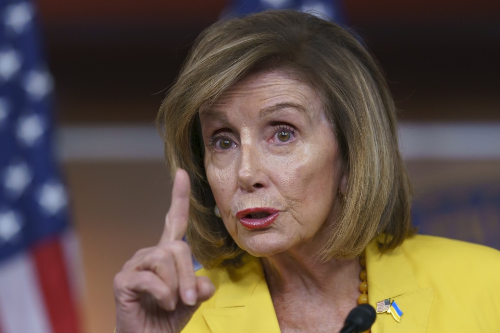 Nancy Pelosi, speaker of the US House of Representatives, is believed to be planning a trip to Taiwan after an earlier visit was cancelled when she contracted Covid-19. Photo: AP