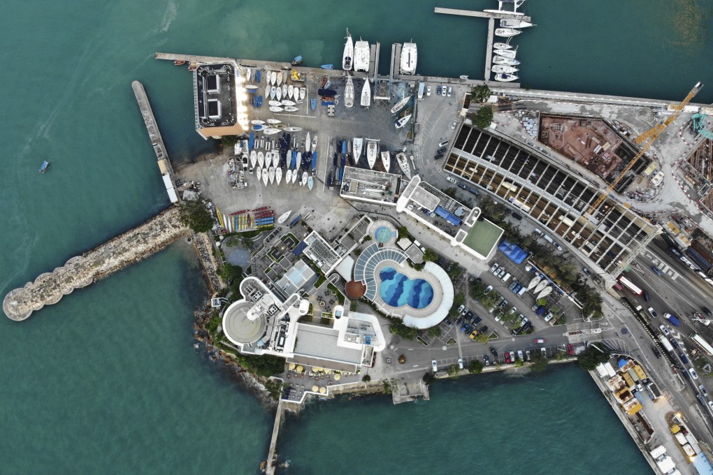 The Royal Hong Kong Yacht Club is headquartered on Kellett Island in Causeway Bay. Photo: Martin Chan