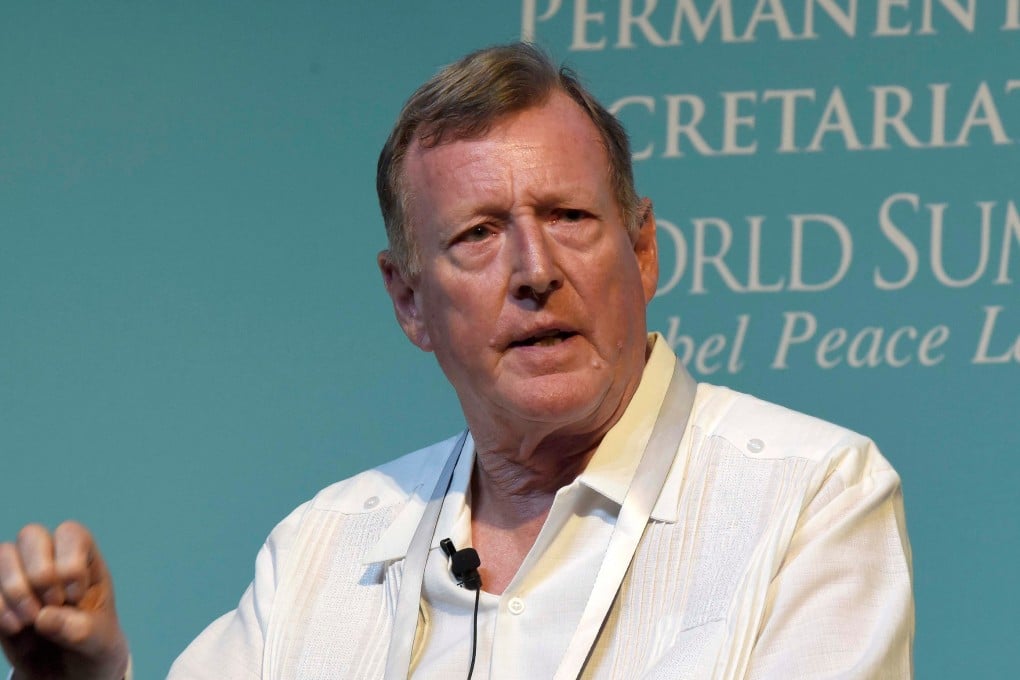 Nobel Peace Prize laureate David Trimble in 2019. File photo: EPA-EFE