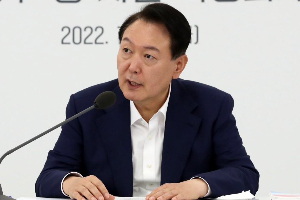 South Korea’s President Yoon Suk-yeol has launched into a potentially explosive feud with the nation’s police force. Photo: Yonhap via EPA-EFE