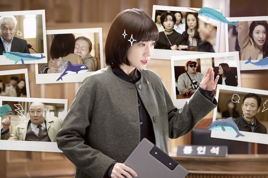 Actress Park Eun-bin plays the title role of a lawyer on the autism spectrum in Korean drama series Extraordinary Attorney Woo on Netflix. Photo: Netflix