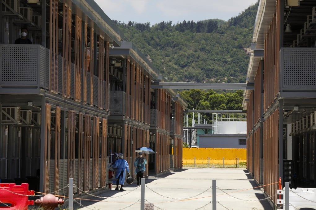 Penny’s Bay Quarantine Centre on July 25. Public confusion and frustration over the government’s pandemic and quarantine policies have led to calls for restrictions to be eased or eliminated altogether.
Photo: Yik Yeung-man