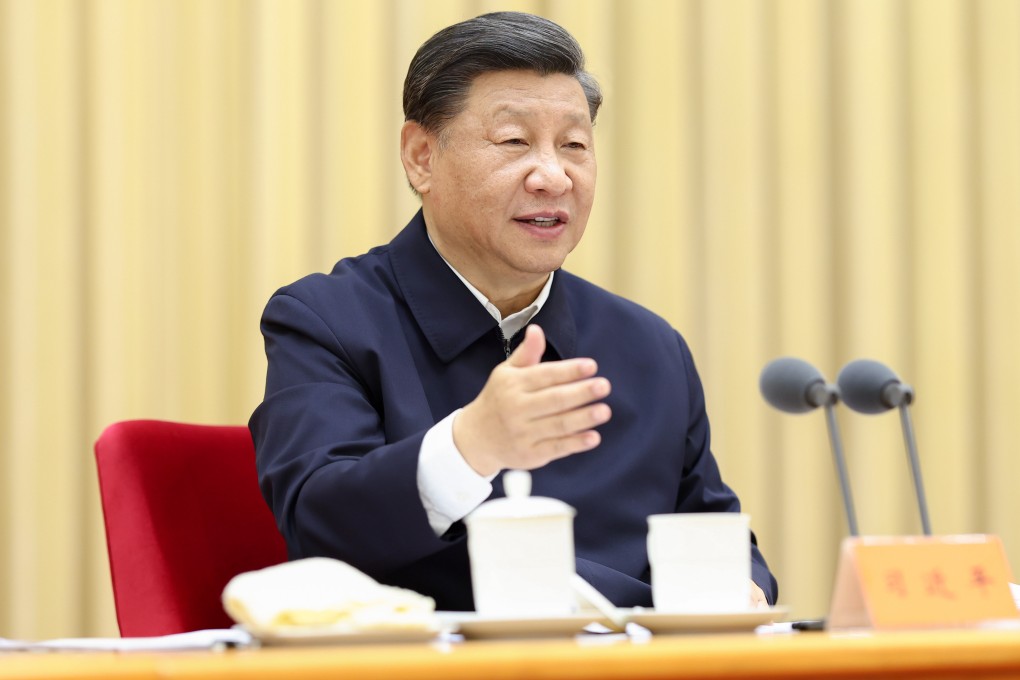 President Xi Jinping addresses key officials at a two-day study session that wrapped up on Wednesday in Beijing. Photo: Xinhua