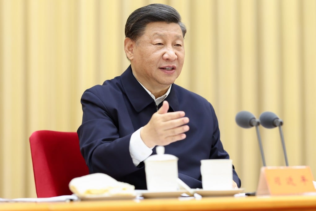 President Xi Jinping addresses key officials at a two-day study session that wrapped up on Wednesday in Beijing. Photo: Xinhua