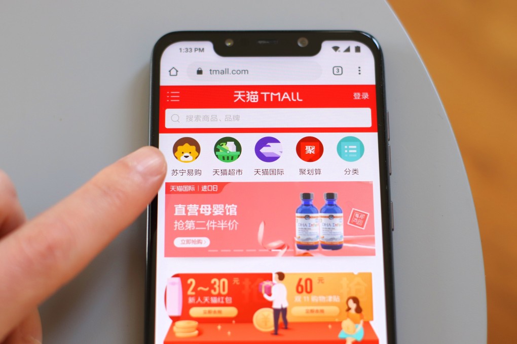 Tmall Hong Kong was established by Alibaba Group Holding on May 21, 2021, to tap the growing number of online shoppers in the city. Photo: Shutterstock