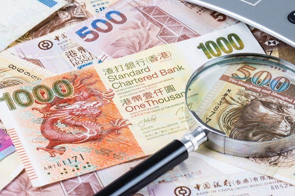 The value of the Hong Kong dollar has been directly linked to that of the US dollar since 1983. Photo: Shutterstock