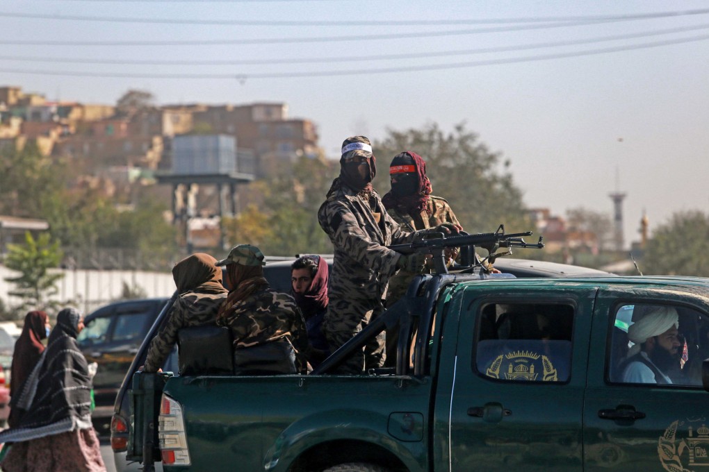 Taliban soldiers stand guard near the scene of an operation against Islamic State militants in Kabul on July 7. Photo: EPA/EFE