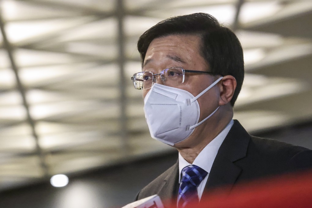 Chief Executive John Lee. Photo: K. Y. Cheng