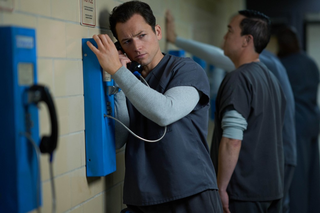 Taron Egerton in a still from Black Bird. The series on Apple TV+ stars Egerton as a jailed man offered an unlikely deal by the FBI. Photo: Apple TV+