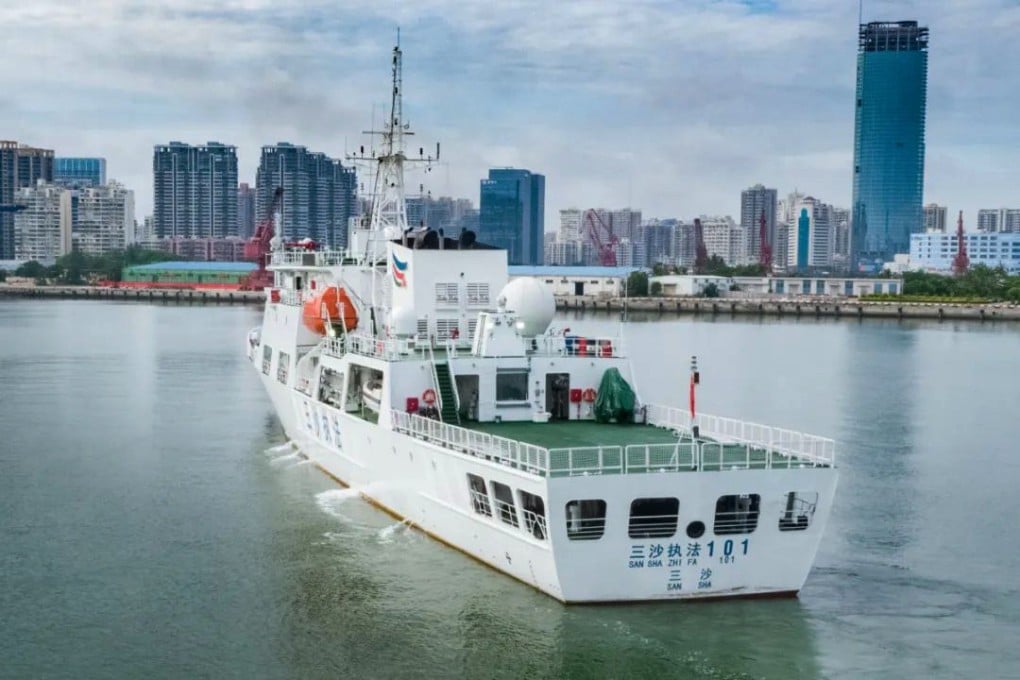 The ship will patrol the disputed waters. Photo: Handout