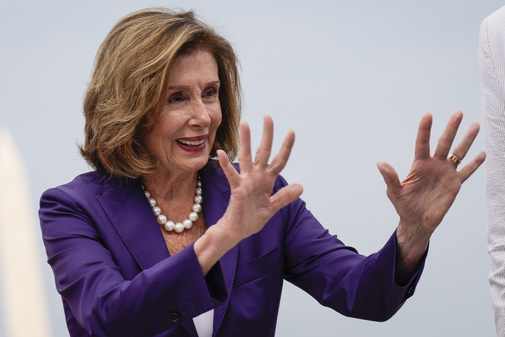 Pelosi has not confirmed whether she will visit Taiwan, but if she does she will be the highest ranked US official to do so since 1997. Photo: Getty Images/AFP