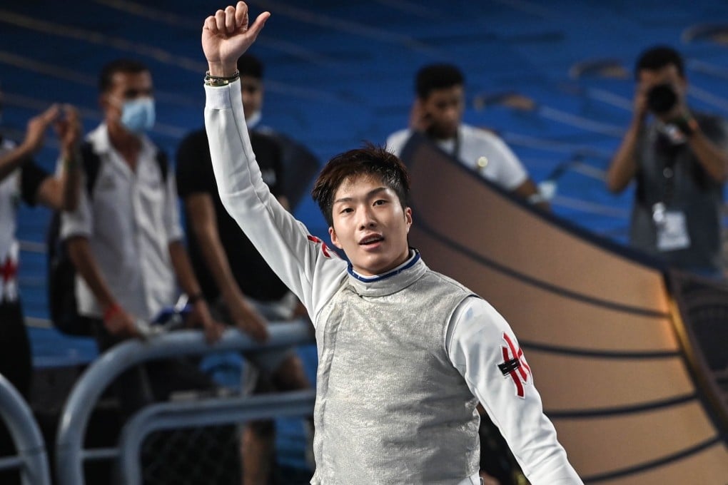 Fencer Edgar Cheung Ka-long, the first Hong Kong man to win an Olympics gold medal, is among 28 recipients of the Silver Bauhinia Star award. Photo: FIE