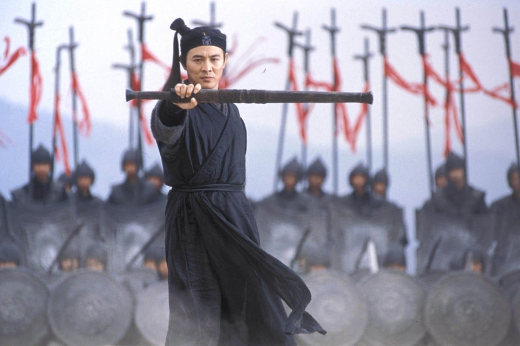 Jet Li in a still from the 2002 movie Hero. Men wearing their hair long was the cultural norm in China for centuries. Photo: Handout