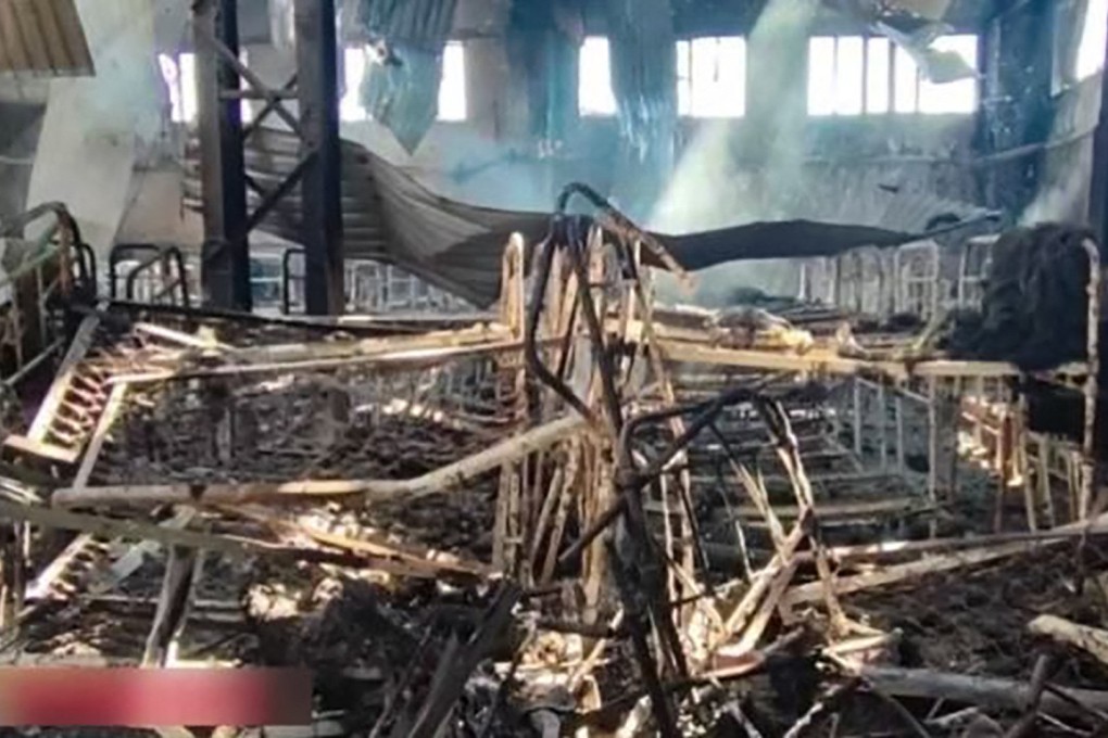 Russia and Moscow-backed separatists on July 29, 2022 accused Kyiv’s forces of striking a jail holding Ukrainian prisoners of war in eastern Ukraine, saying dozens of people died and scores were wounded. Ukrainian President Volodymyr Zelensky said more than 50 were killed and called the attack a war crime. Photo: Investigative Committee of Russia/Handout/AFP