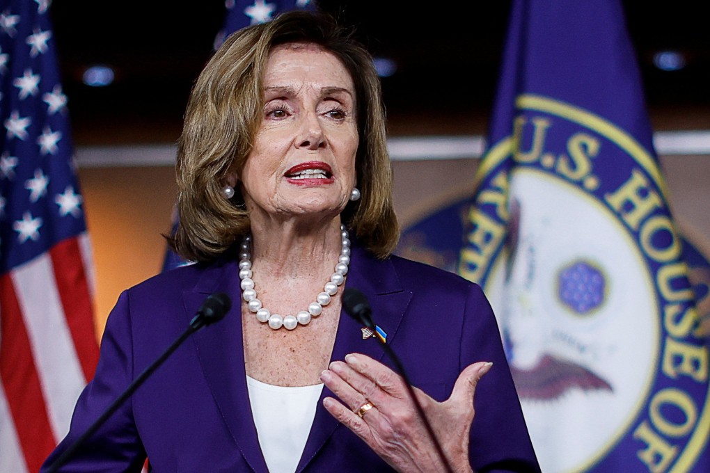 US House Speaker Nancy Pelosi at the US Capitol in Washington on July 29. Photo: Reuters