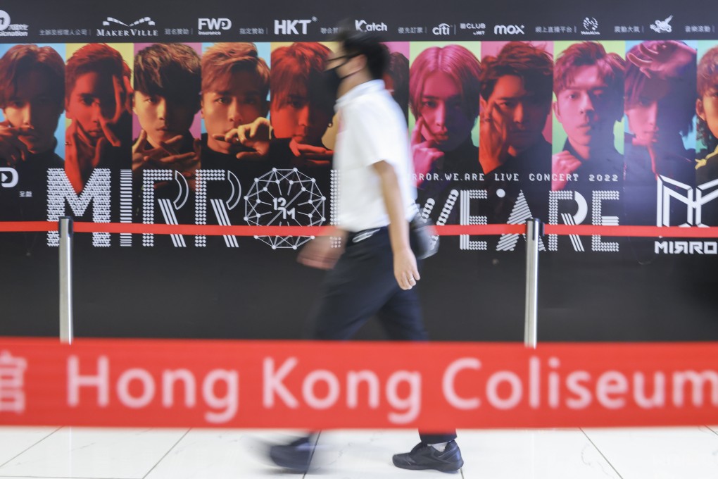 Major investigation launched after dancer seriously injured on stage at Mirror concert at the Hong Kong Coliseum.. Photo: Dickson Lee