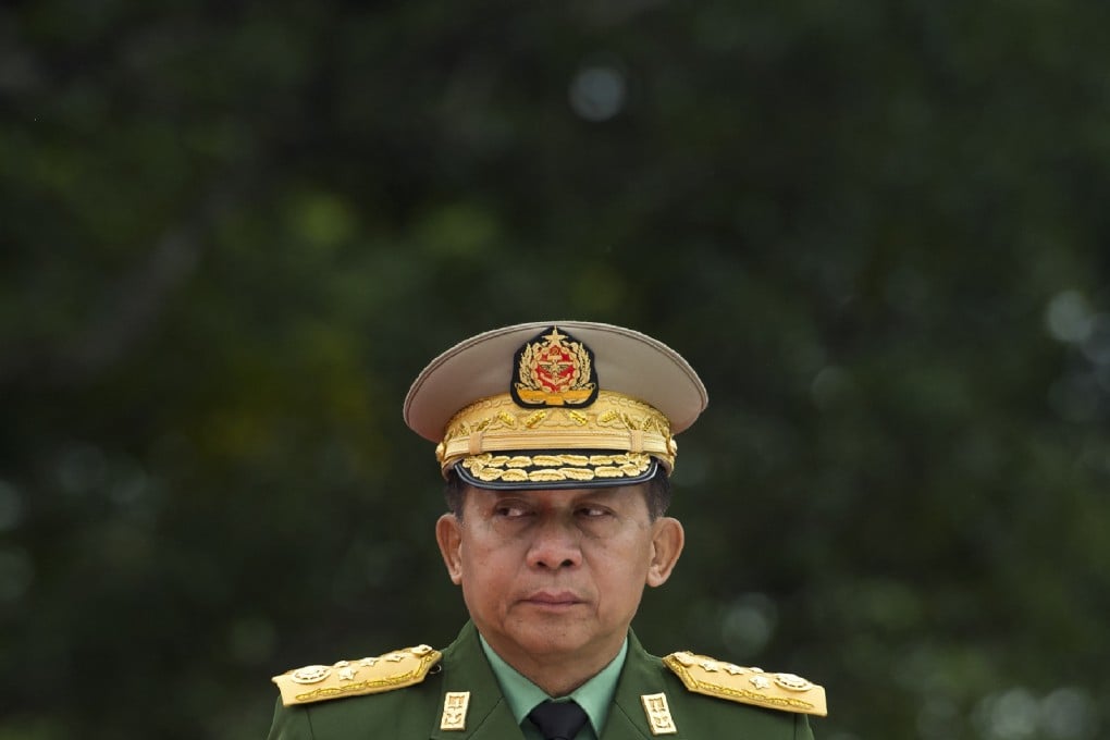 Myanmar’s military chief Min Aung Hlaing. Photo: AFP via Getty Images / TNS