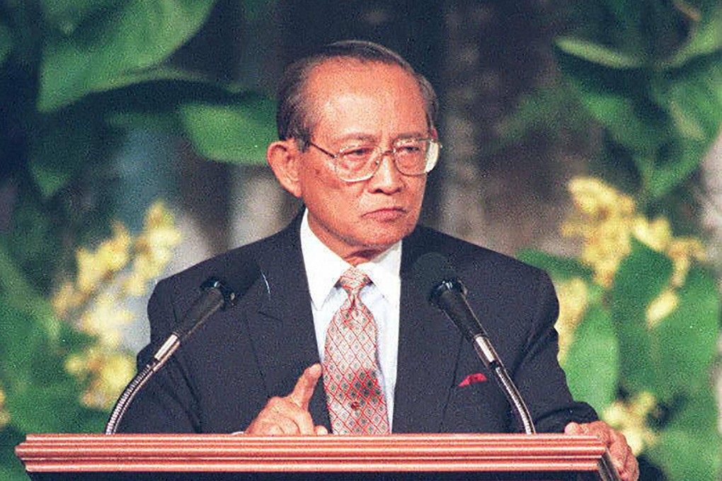 Philippine President Fidel Ramos during the opening of the Asia-Pacific Economic Cooperation Ministers’ Meeting in Manila in 1996. File photo: AFP