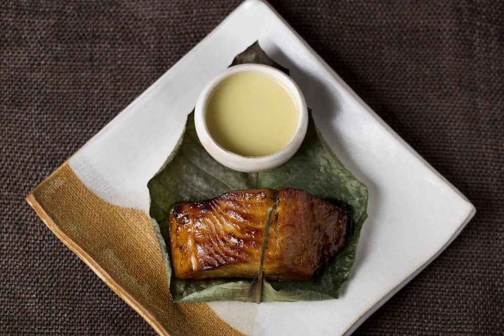 The Zuma Japanese restaurant chain is 20 years old, and Zuma Hong Kong celebrates 15 years this year with a special tasting menu. Above: marinated black cod wrapped in hoba leaf. Photo: Zuma