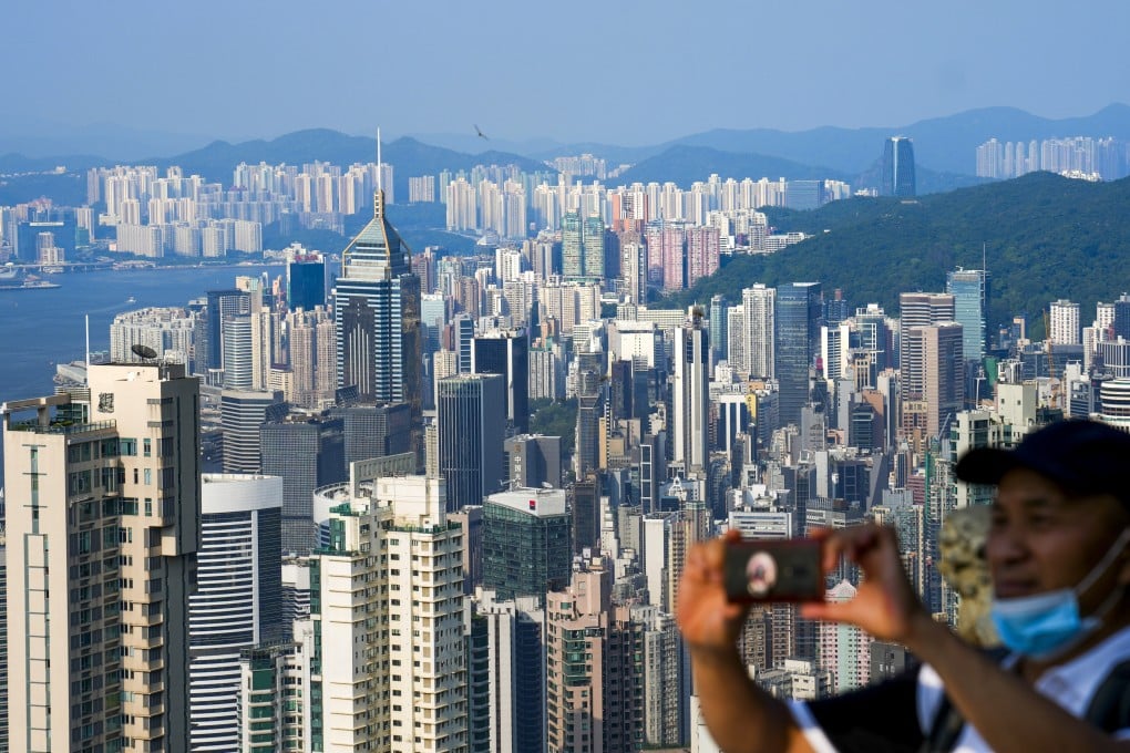 The Lions Pavilion at The Peak. Should Hong Kong eliminate all border restrictions, funds and investors flocking to the city are likely to stimulate the residential market, according to an analyst. Photo: Sam Tsang