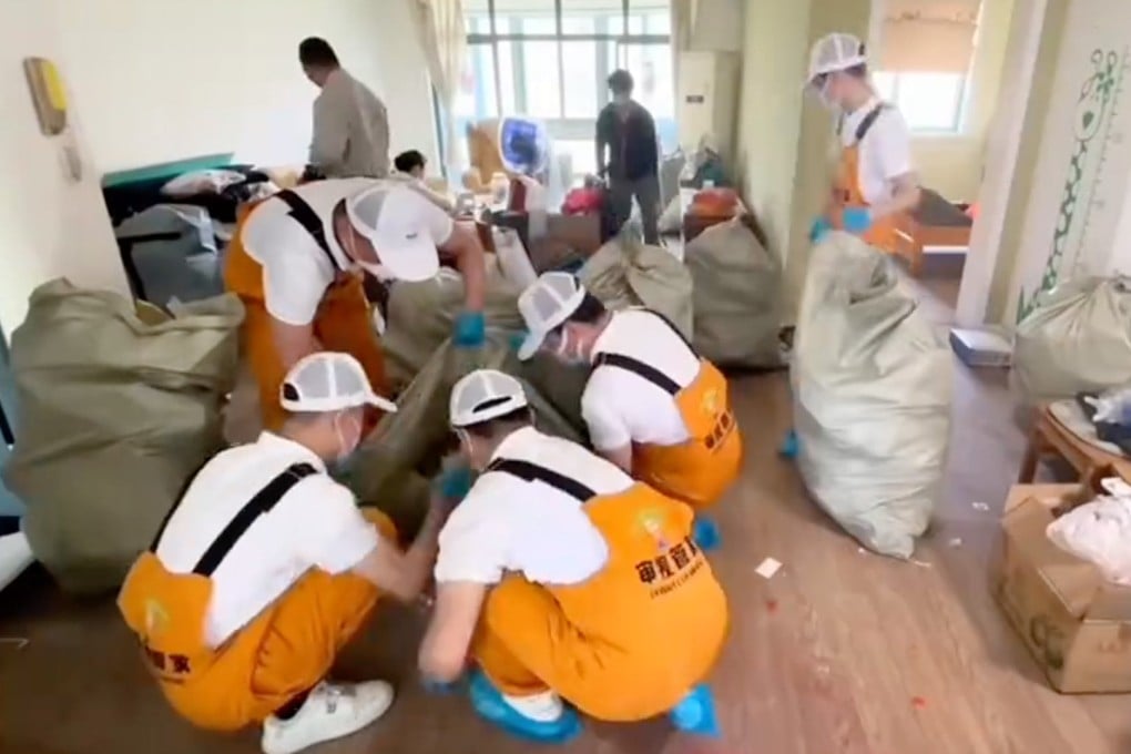 Twin brothers in China have strated an all-male domestic worker agency to challenge gender bias towards women and hosework. Photo: Handout