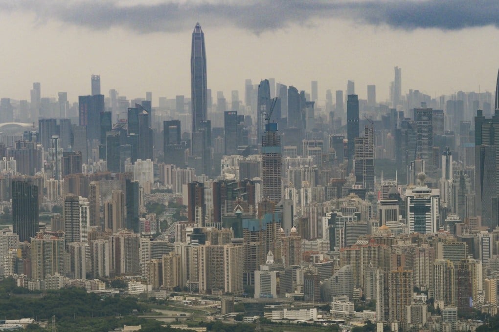 Home prices in six of the nine mainland Greater Bay Area cities, including Shenzhen, rose in the first half. Photo: Martin Chan