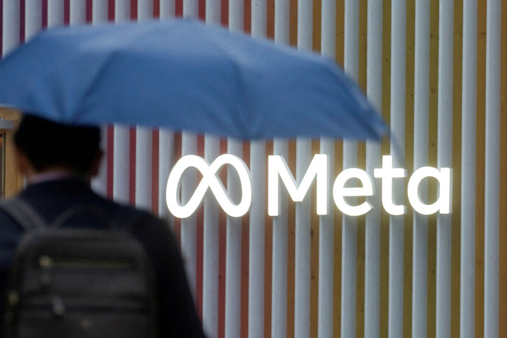 The logo of Meta Platforms seen in Davos, Switzerland, on May 22, 2022. Photo: Reuters
