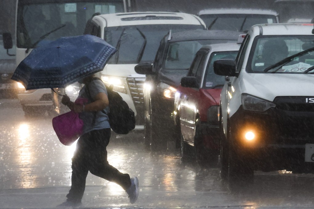 Hong Kong was hit with intense downpours on Wednesday. Photo: Nora Tam