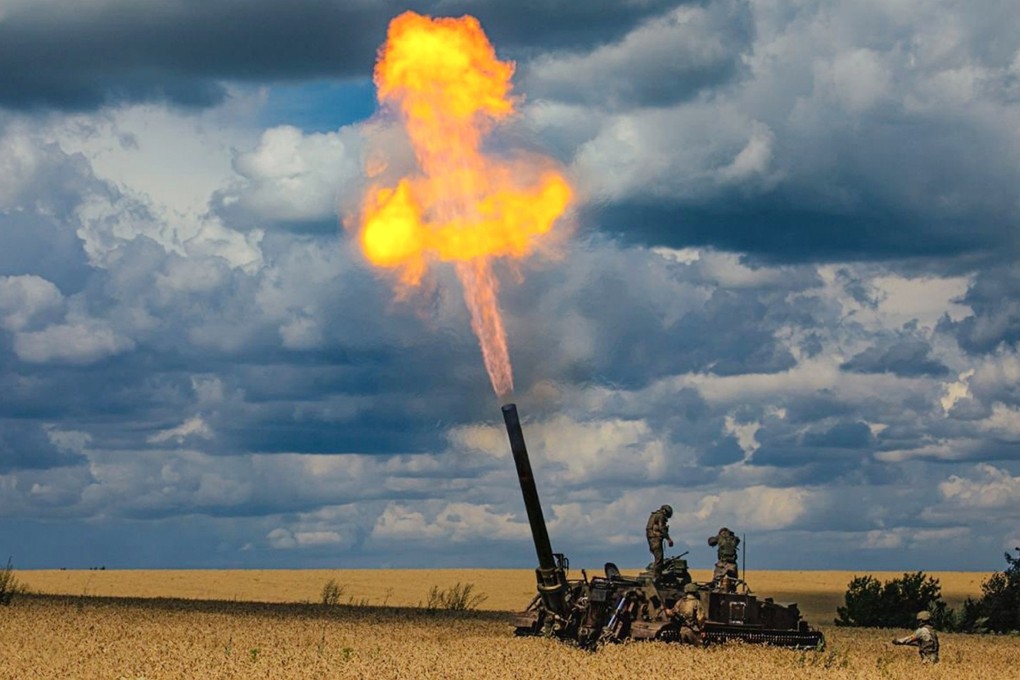Russian soldiers fire a 2S4 Tyulpan self-propelled heavy mortar from an undisclosed location in Ukraine. Photo: Russian Defence Ministry Press Service