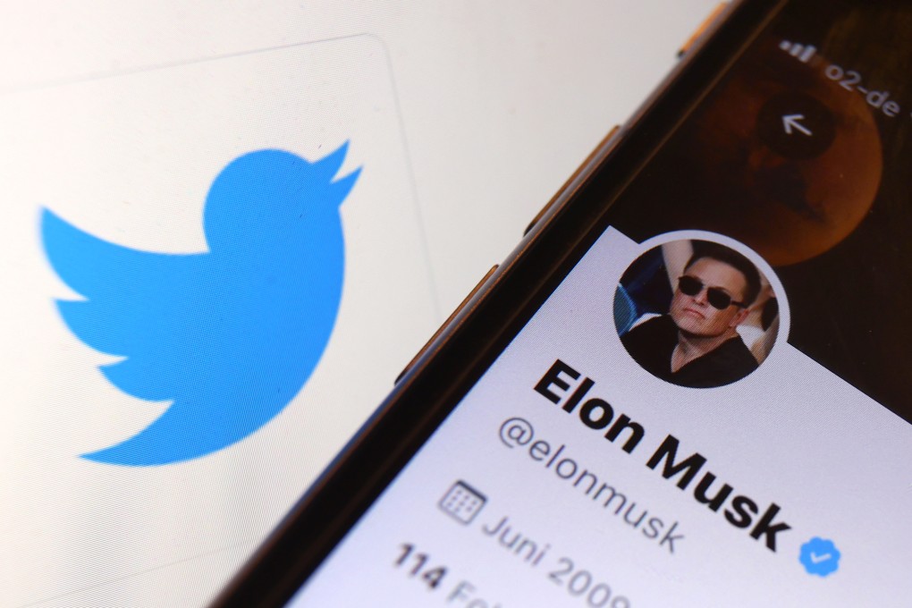 Elon Musk’s Twitter account seen on April 26, 2022. Photo: dpa