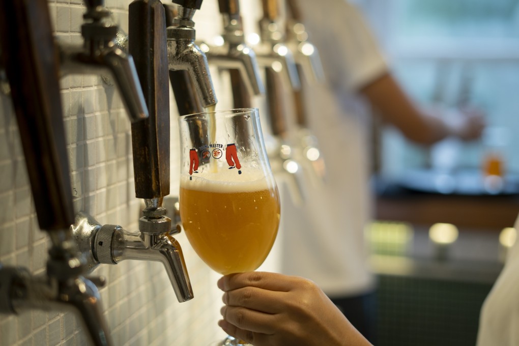 A beer being poured at Second Draft in Causeway Bay. Hong Kong’s bar scene is once again calling the shots with a glut of new bar openings. Photo: Second Draft