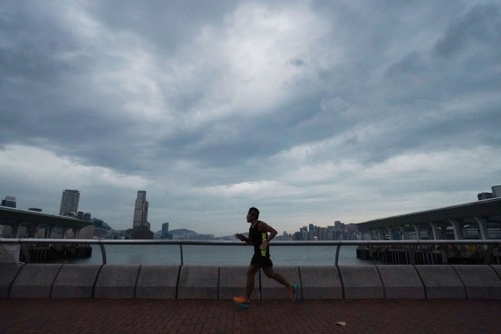 The wet weather comes after weeks of sweltering conditions in Hong Kong. Photo: Felix Wong