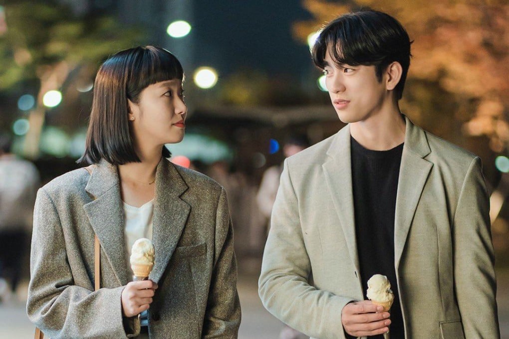 K-drama Yumi’s Cells is in its second season. Above: Kim Go-eun (left) and Park Jin-young in a still from the series.