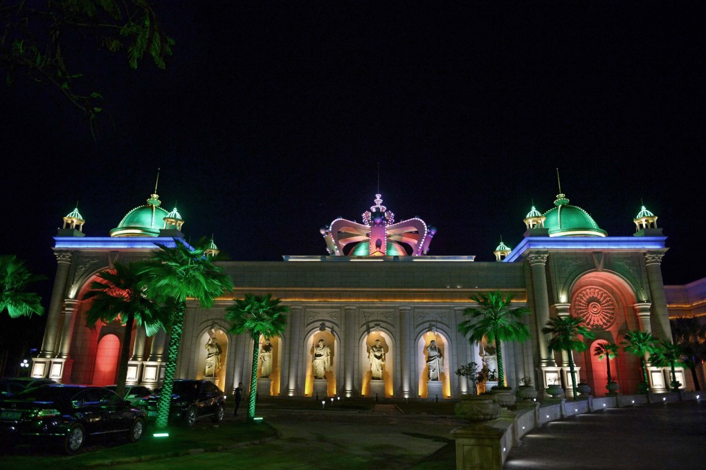 The Kings Romans Chinese casino in Ton Pheung, a special economic zone in northwestern Laos along the Mekong river, pictured on April 8, 2015. Photo: AFP