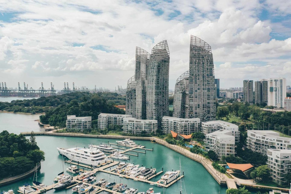 Modern and luxury homes in Singapore. Photo: Getty Images