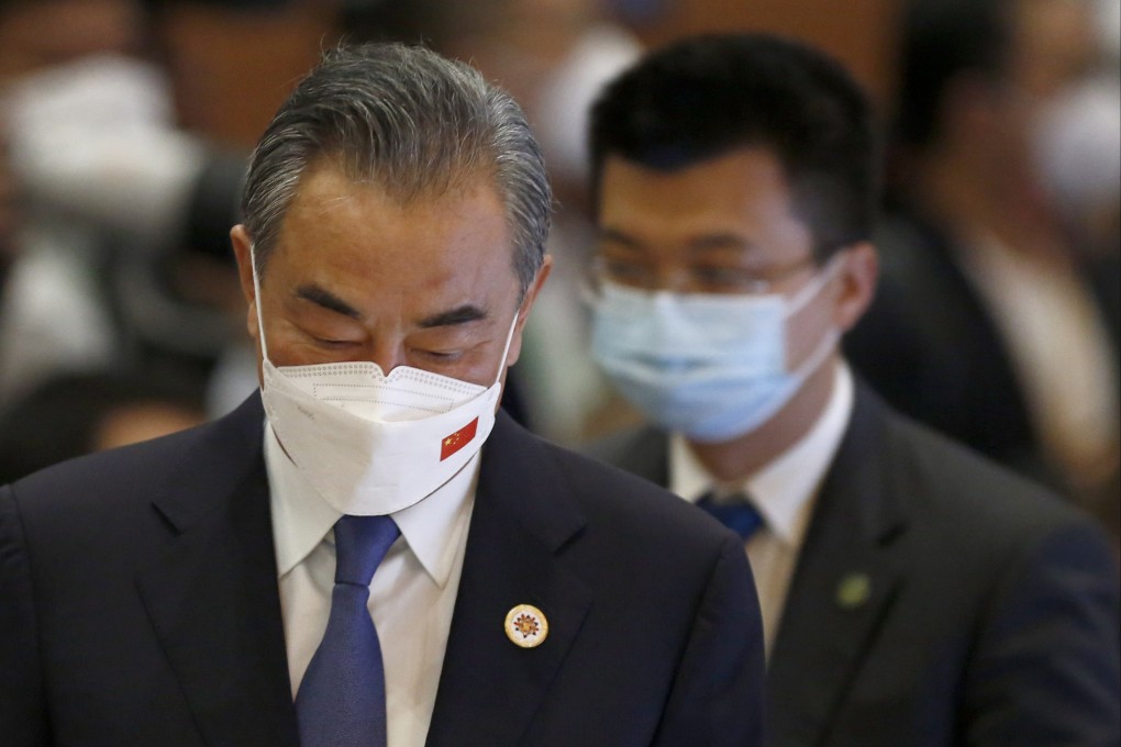 Chinese Foreign Minister Wang Yi was attending a foreign ministers’ meeting in Cambodia when the walkouts reportedly occurred. Photo: EPA-EFE