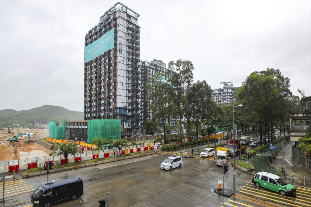 Henderson Land’s One Innovale-Archway development in Fanling seen on August 4. Photo: SCMP / Xiaomei Chen