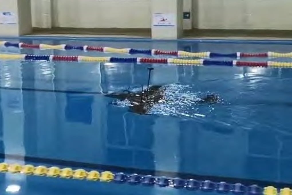 Chinese researchers designed the vessel to glide on the water’s surface before take-off to improve stability. Photo: Nanjing University of Aeronautics and Astronautics