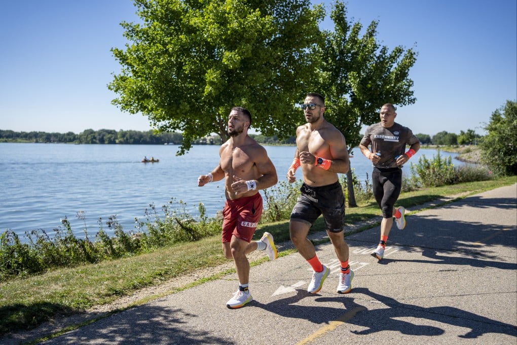 Ricky Garard leads the pack at the CrossFit Games. Photo: CrossFit Games