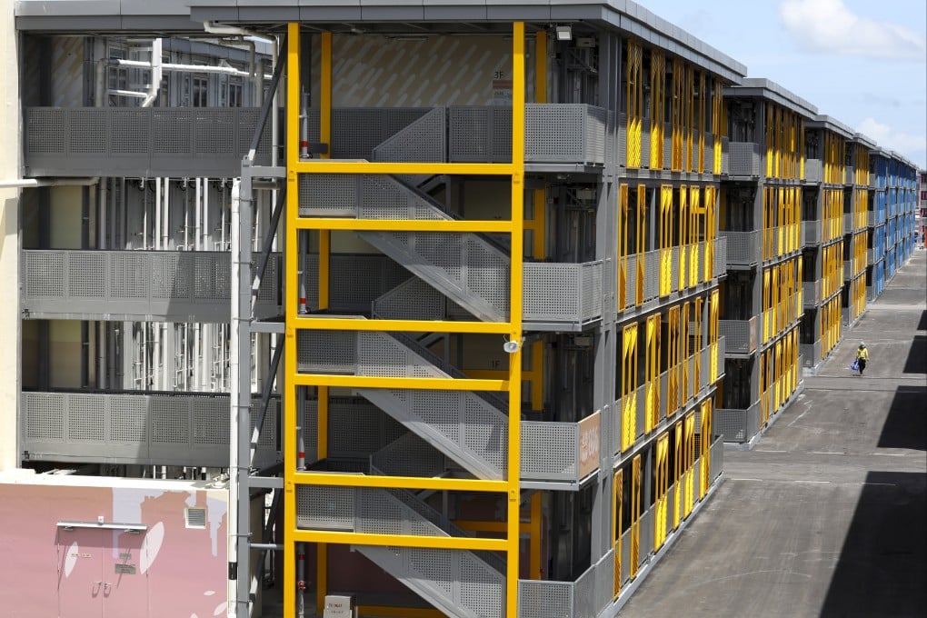 The Kai Tak isolation facility. Photo: Yik Yeung -man