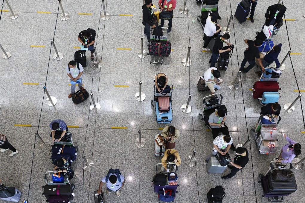 The Centre for Health Protection has put additional measures in place at Hong Kong International Airport. Photo: K. Y. Cheng