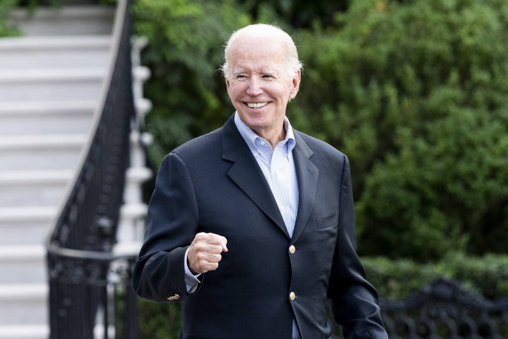 US President Joe Biden leaves the White House to go to Rehoboth Beach, Delaware after testing negative for coronavirus. Photo: dpa