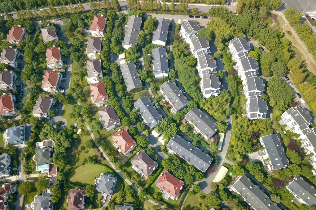 Suburban housing in Shanghai’s Pudong area. About 20,000 lived-in homes changed hands in Shanghai last month, 27 per cent higher than a month earlier. Photo: Shutterstock Images