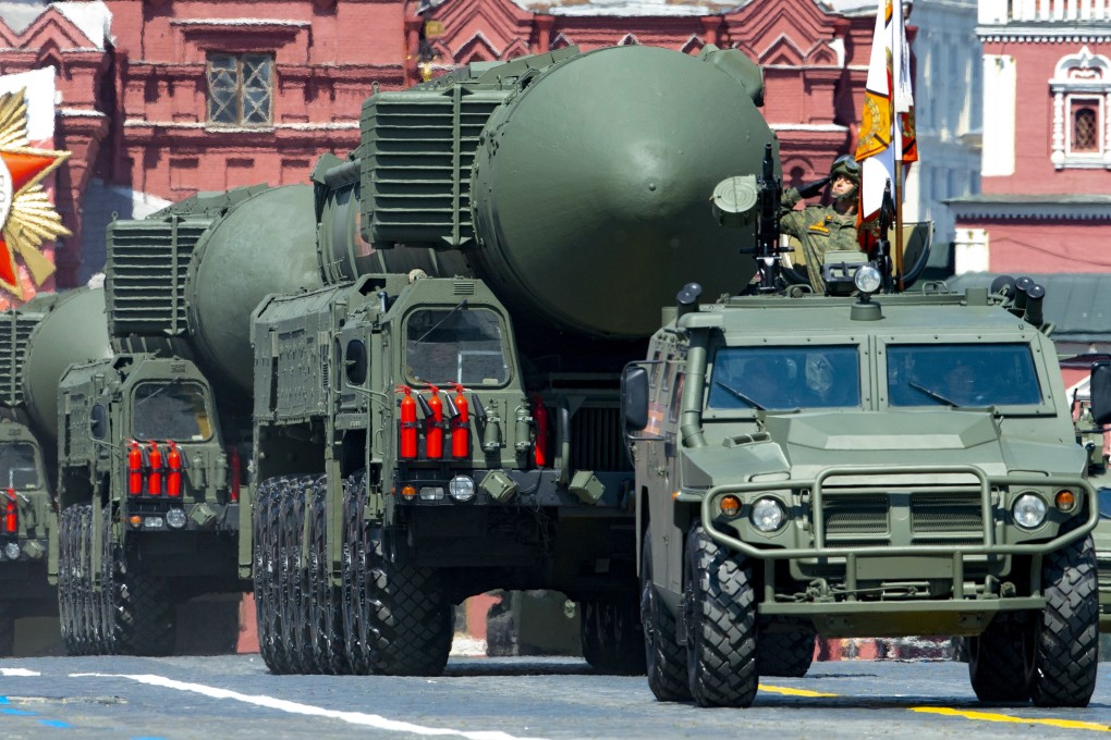 Russia announced a freeze on US inspections of its nuclear arsenals under a pivotal arms control treaty, claiming that Western sanctions have hampered similar tours of US facilities by Russian monitors. Photo: AP/File