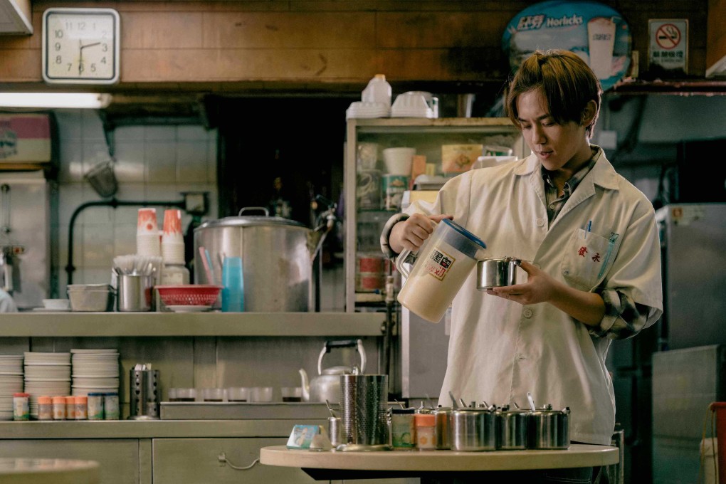 Keung To in a still from Mama’s Affair (category I; Cantonese), directed by Kearen Pang. Jer Lau and Teresa Mo co-star.